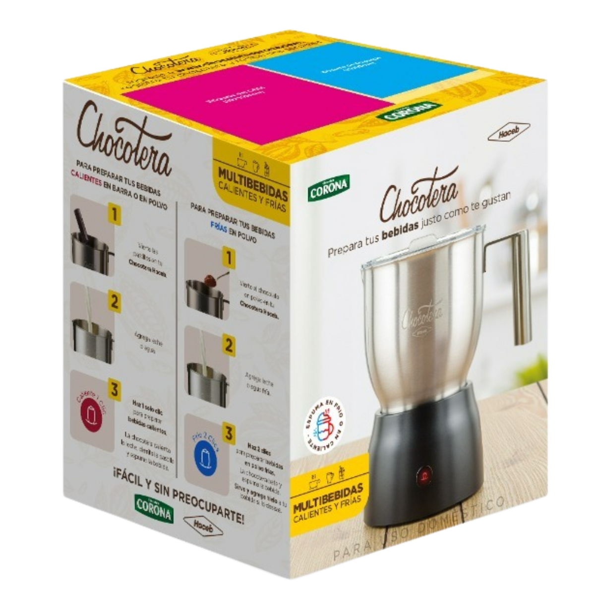 Corona Maquina Chocotera Multibebida