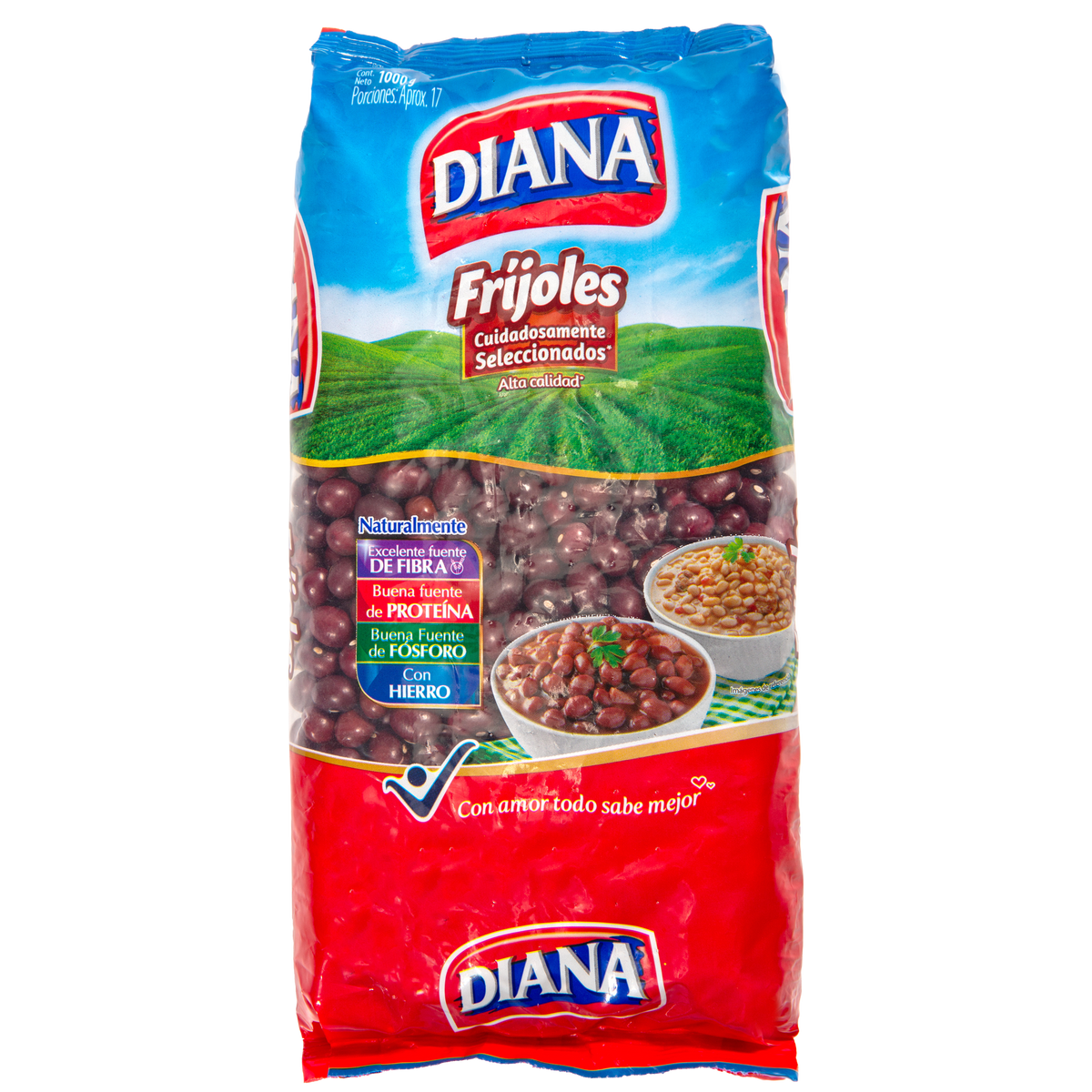 Diana Fríjol Bola Roja 1000gr