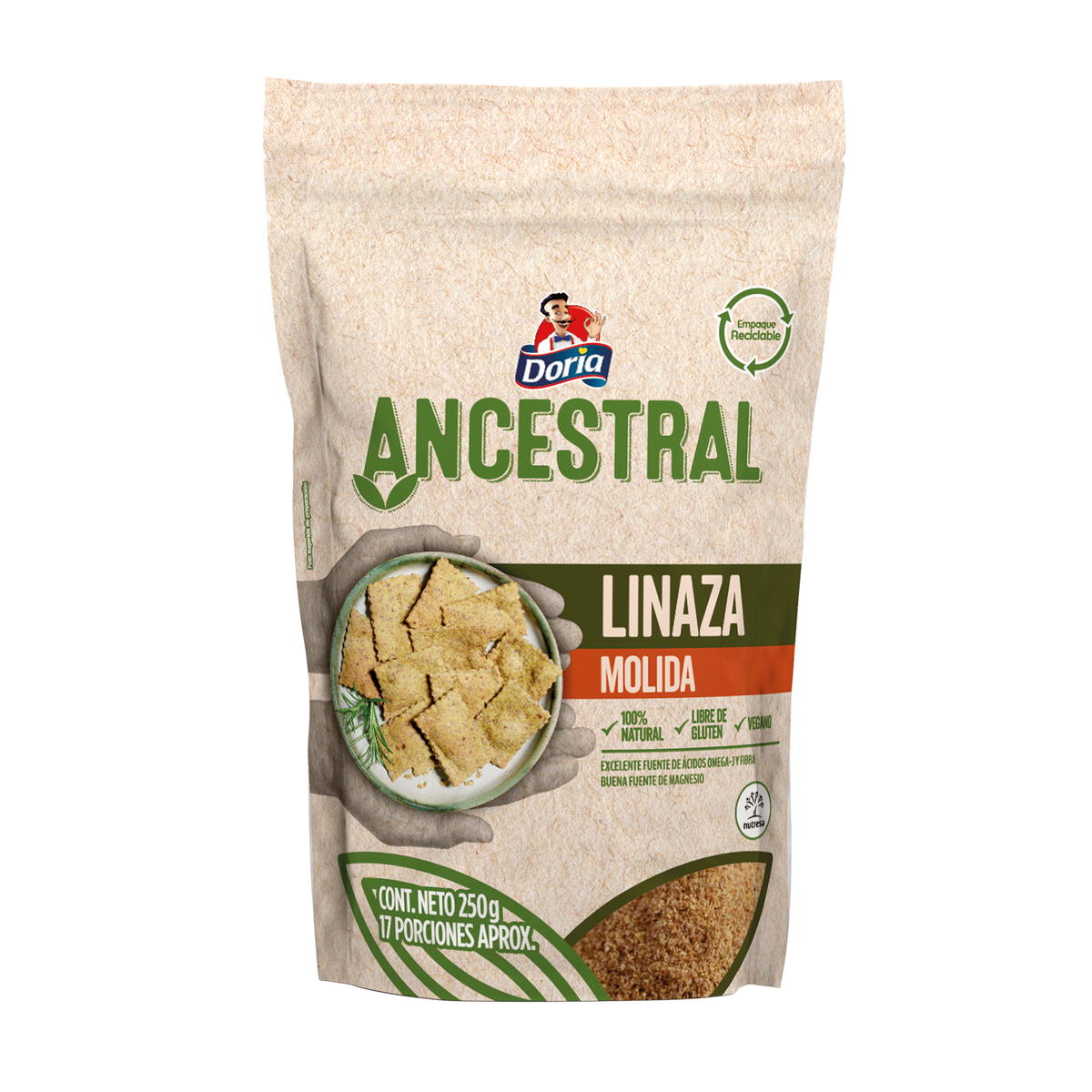 Doria Ancestral Linaza Molida 250 g