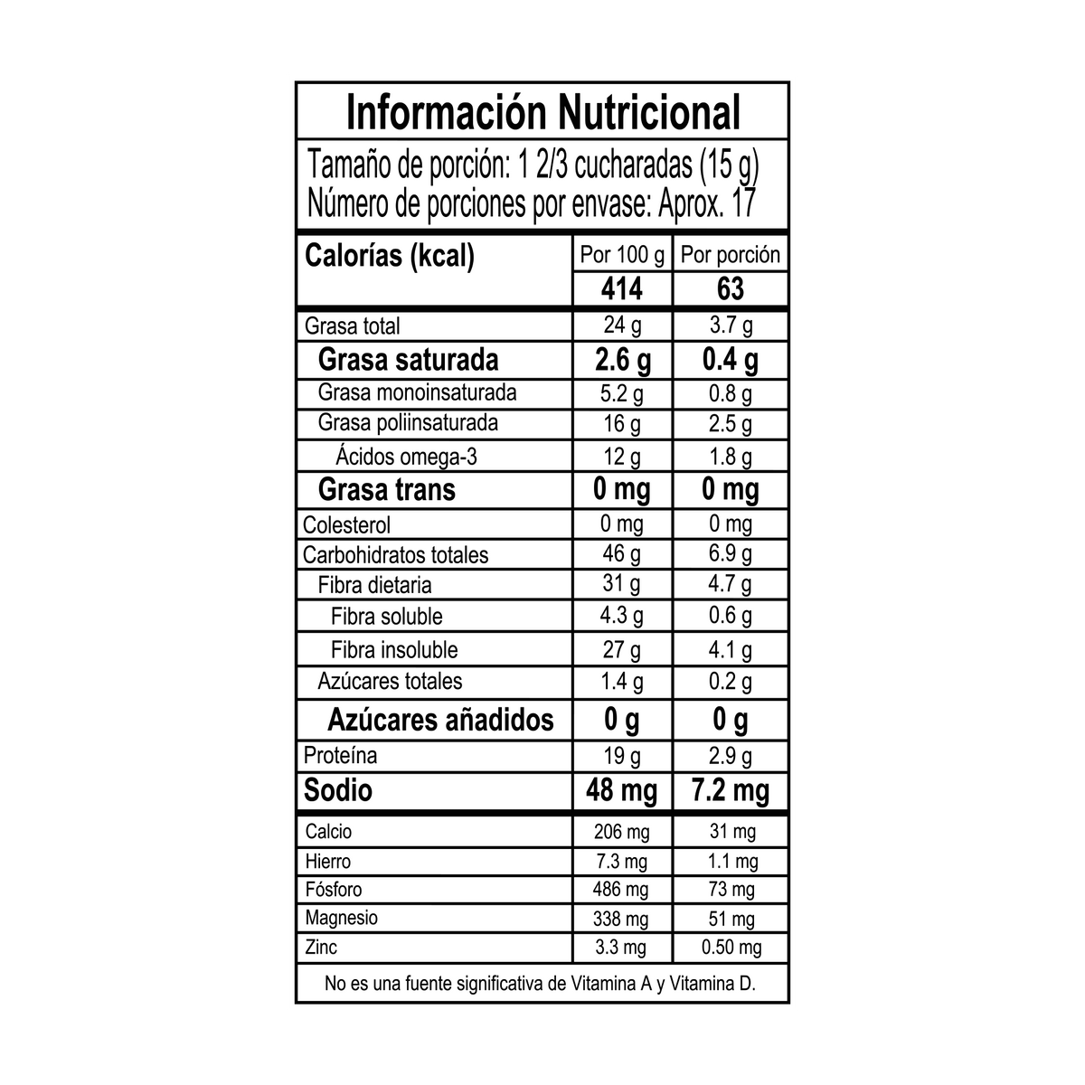 Doria Ancestral Linaza Molida 250 g