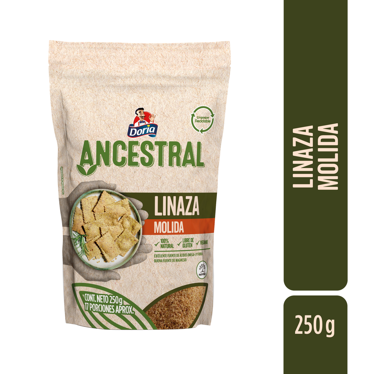 Doria Ancestral Linaza Molida 250 g