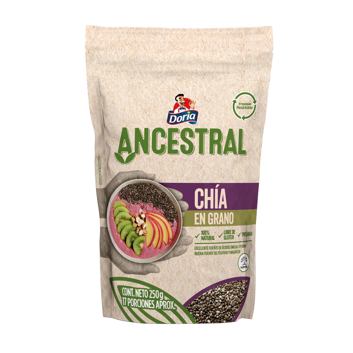 Doria Ancestral Chía En gano x 250 g