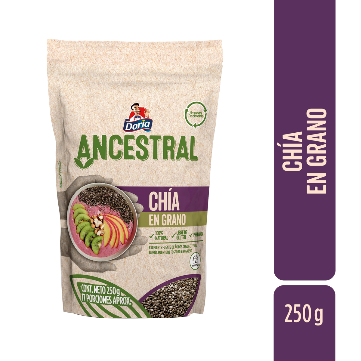 Doria Ancestral Chía En gano x 250 g