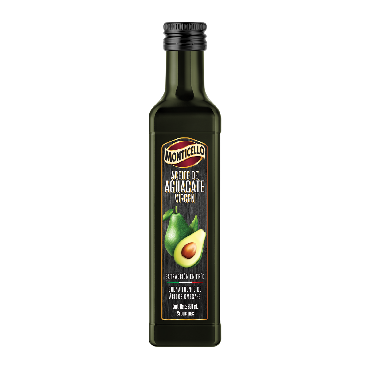 Monticello Aceite de Aguacate Extravirgen x 250 ml