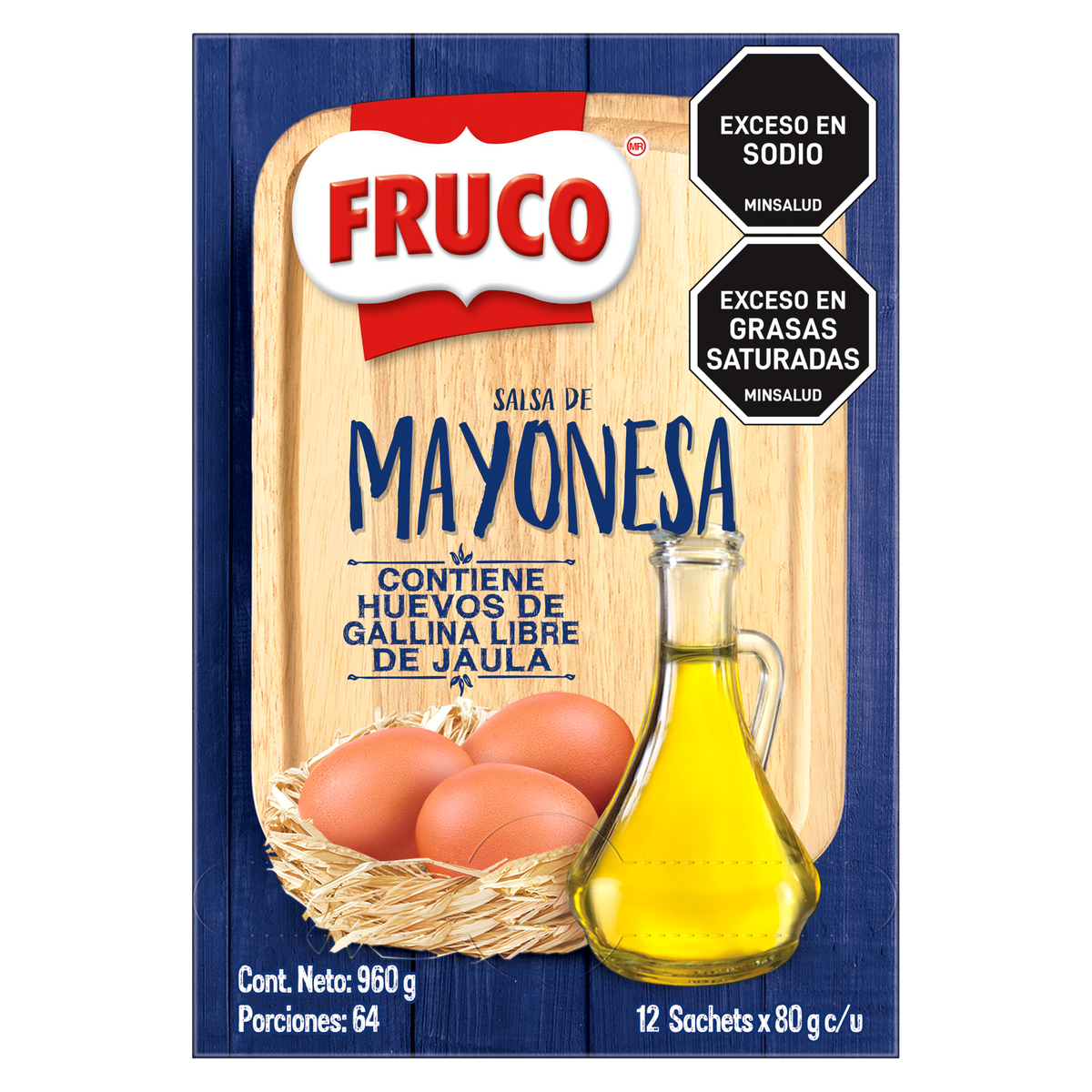 Fruco Salsa Mayonesa 80 g x 12 un