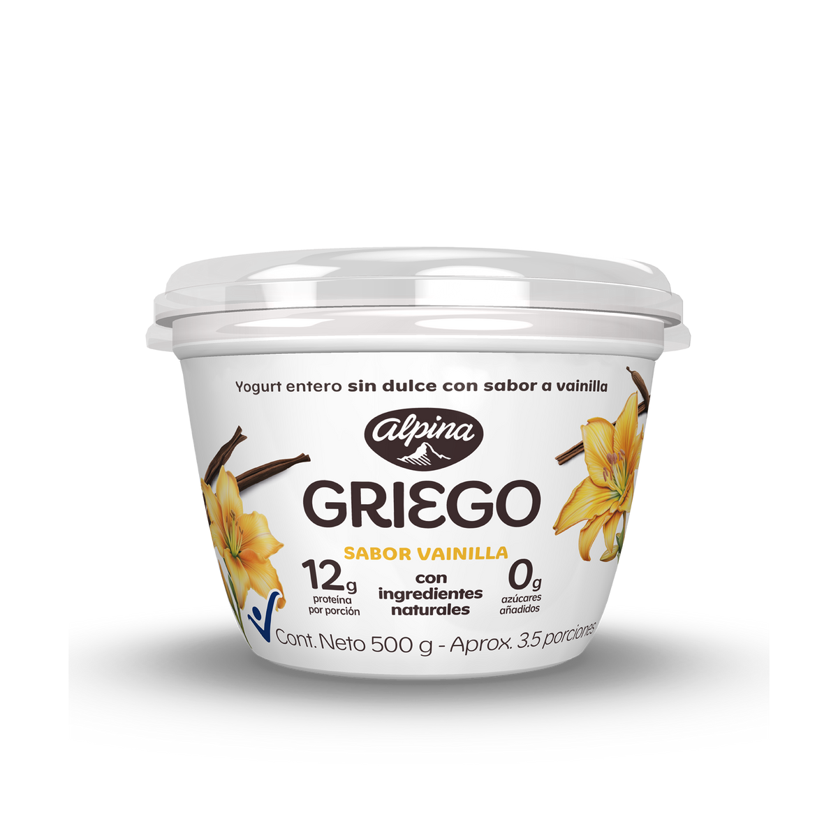 Alpina Yogurt Griego Vainilla x 500 g