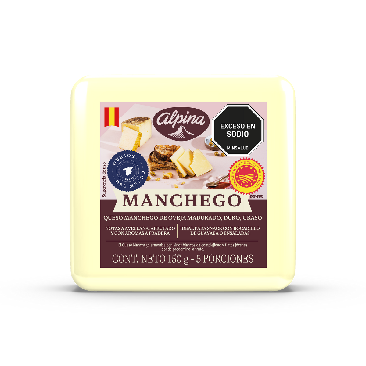 Alpina Queso Manchego 150 gr