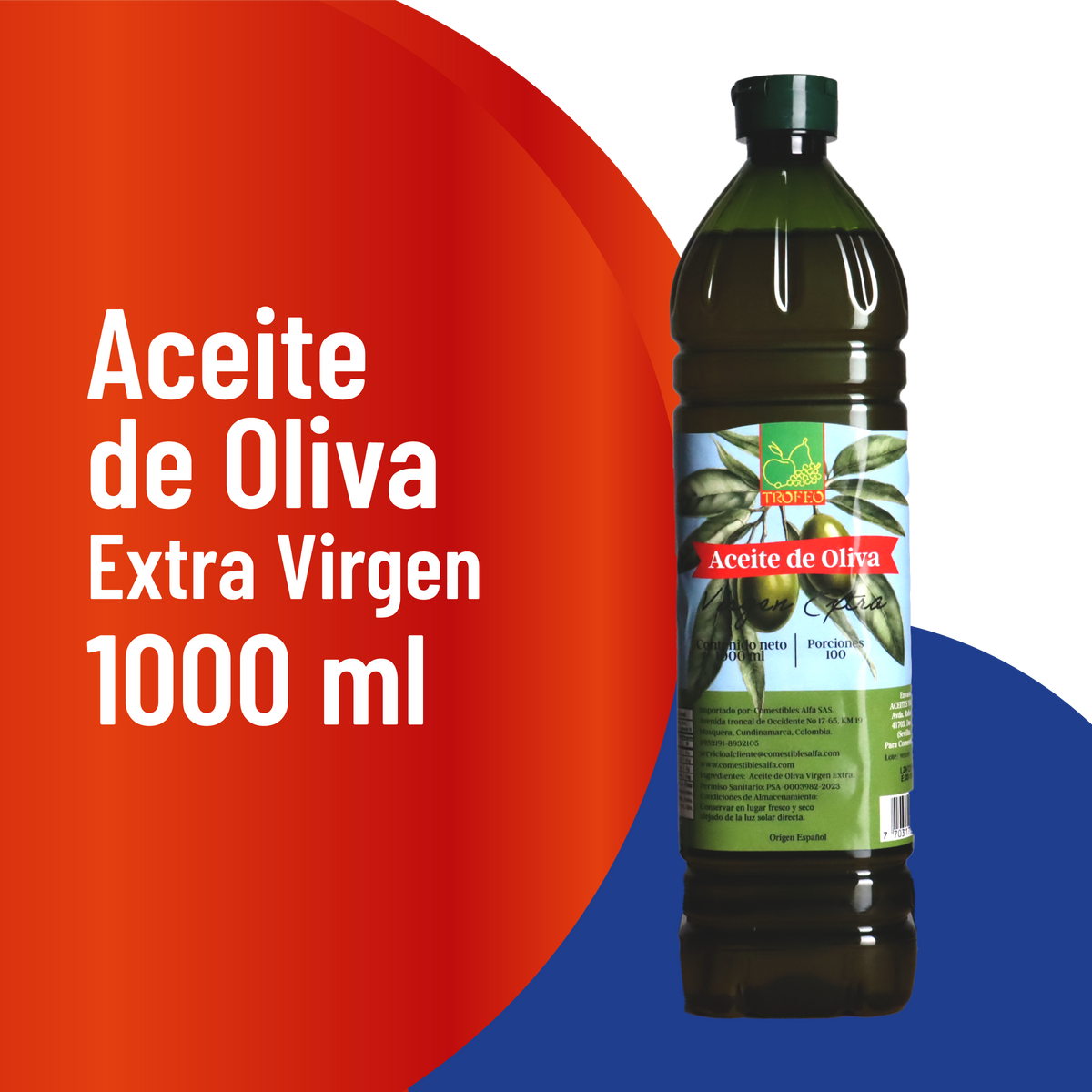 Trofeo Aceite Extra Virgen 1 Litro