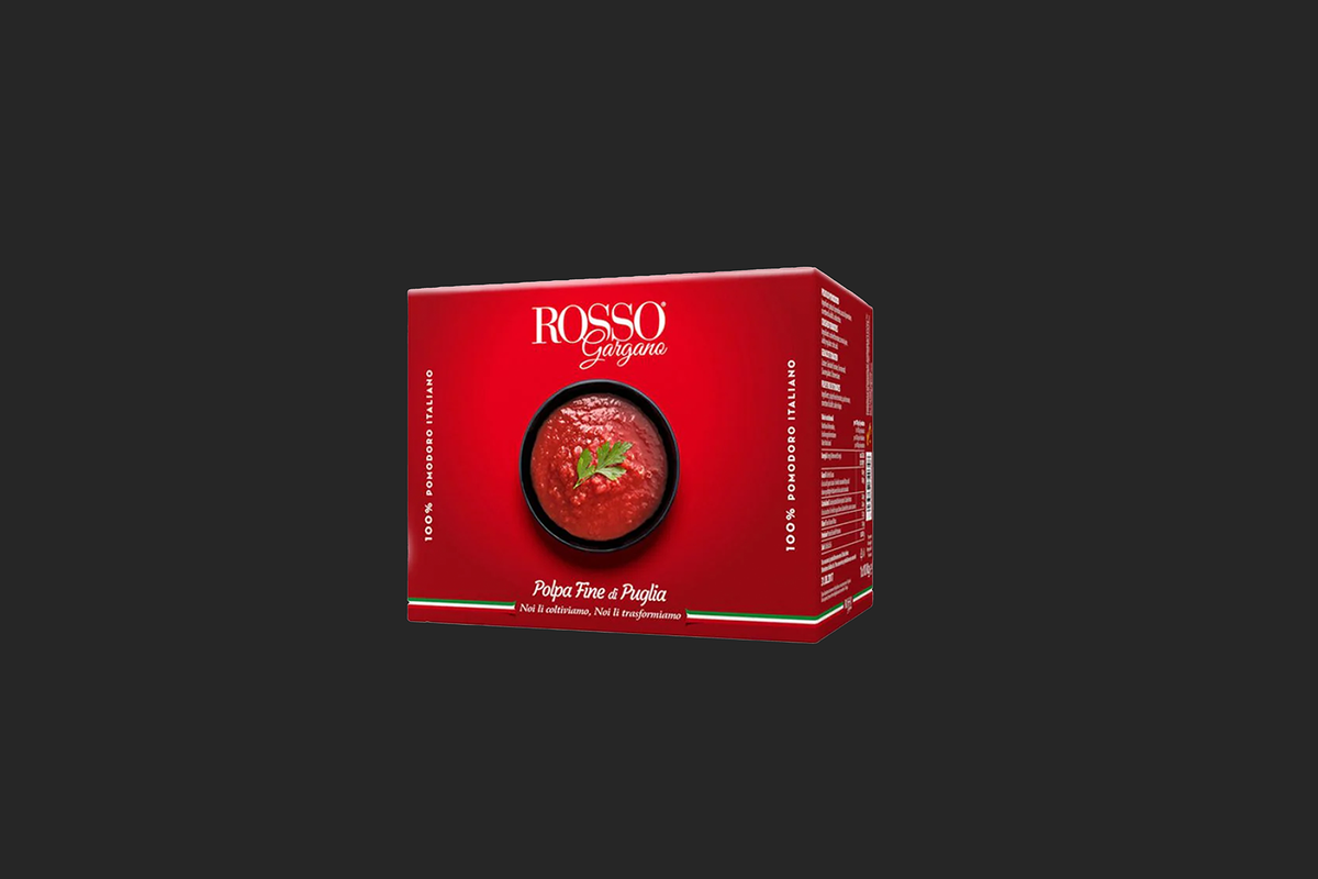 Rosso Gargano Pulpa Fina de Tomate (Polpa Fine) x 10 kg