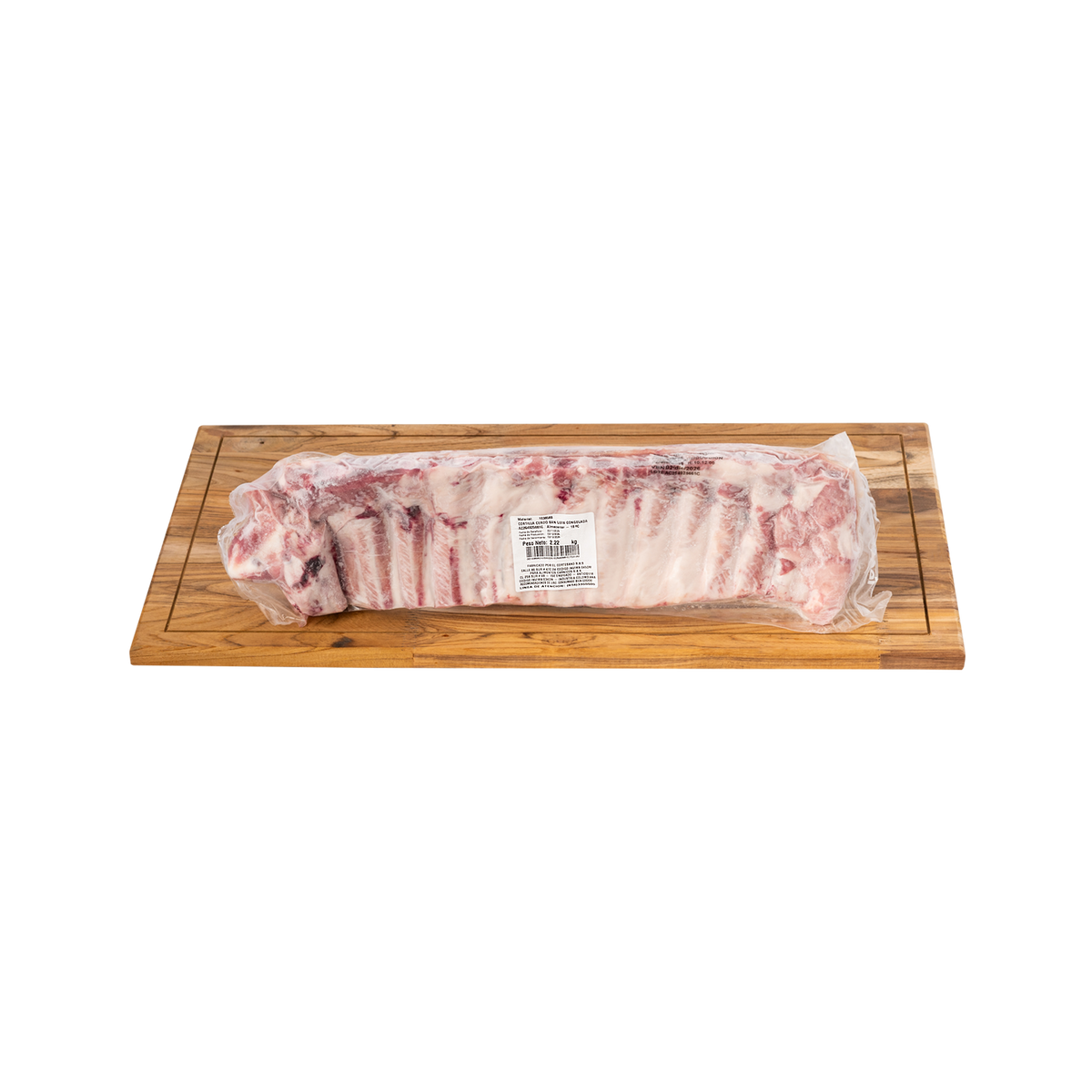 Costilla de Cerdo Saint Louis Nacional x 2-4 Kg Apróx