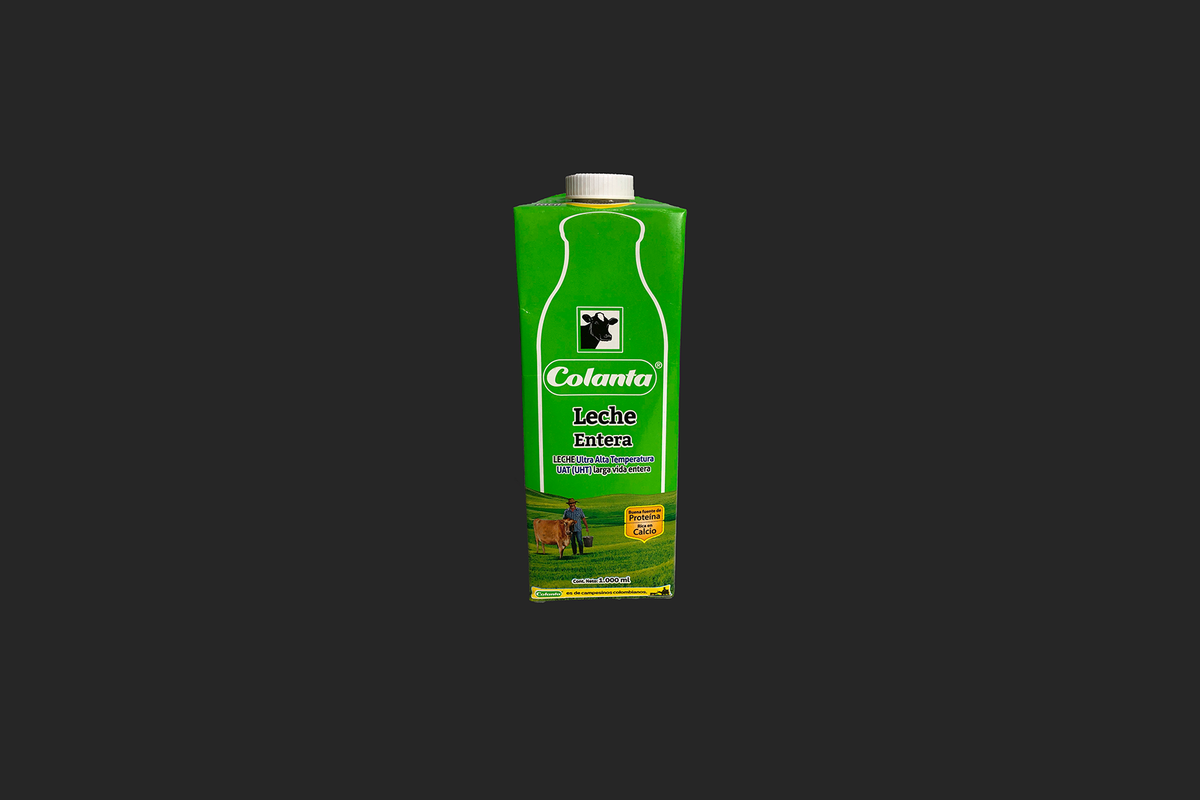 Colanta Leche UHT Entera Edge x 1050 ml