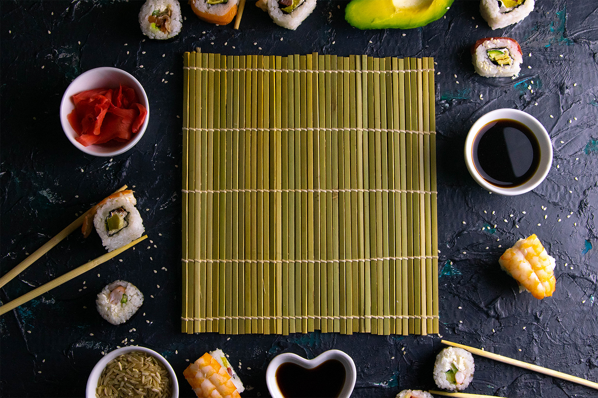 Esterilla de Bamboo x 1 un