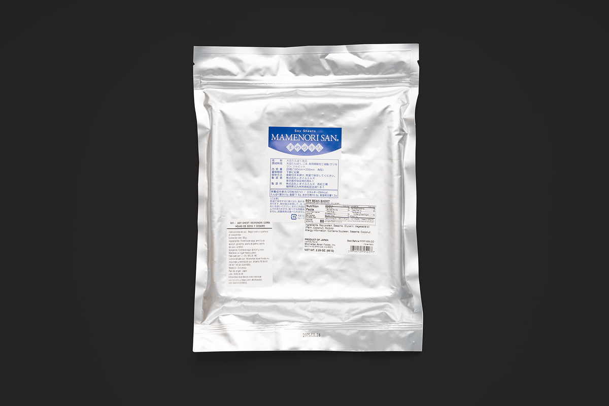 Papel de Soyacon Ajonjolí (Soy Sheet Goma) x 20 un