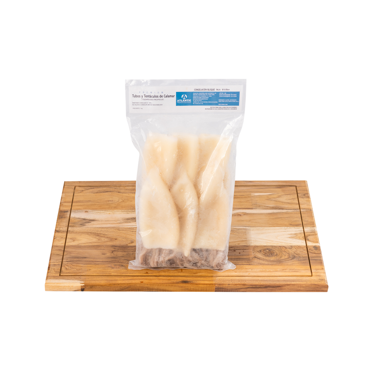 Atlantic Tubos y Tentáculos de Calamar x 1 kg