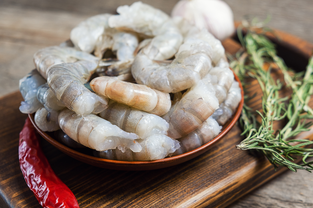 Camarón de Cultivo Crudo Pelado y Desvenado 71-90 x 1 Kg