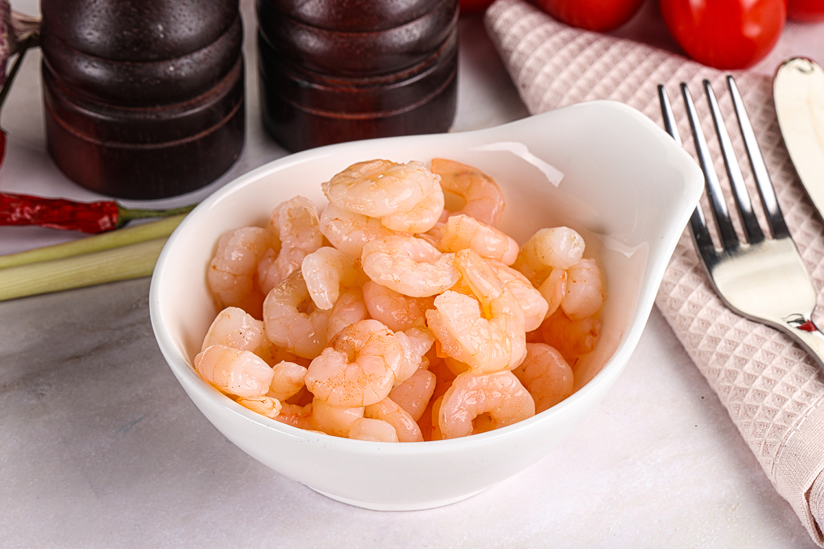 Camarón de Cultivo Escaldado 51-60 Bolsa x 1 Kg