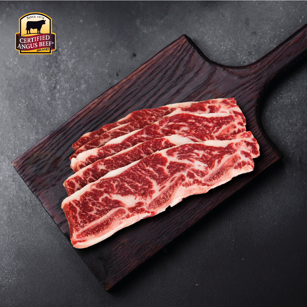 Cerified Angus Beef Asado de Tira con Hueso x Peso Variable