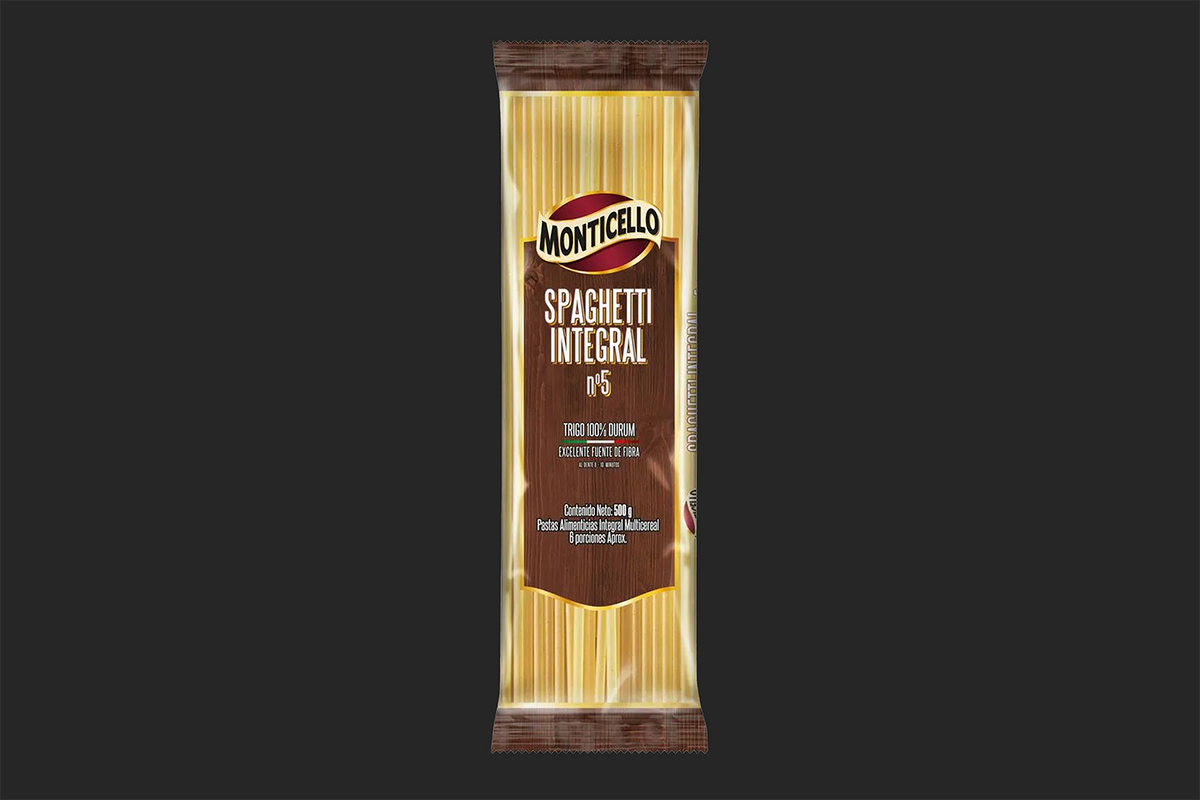 Spaghetti Integral Monticello X 500Gr