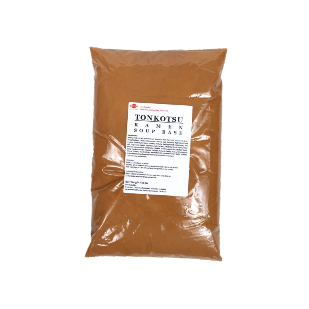 Base para Sopa Ramen (Tonkotsu)