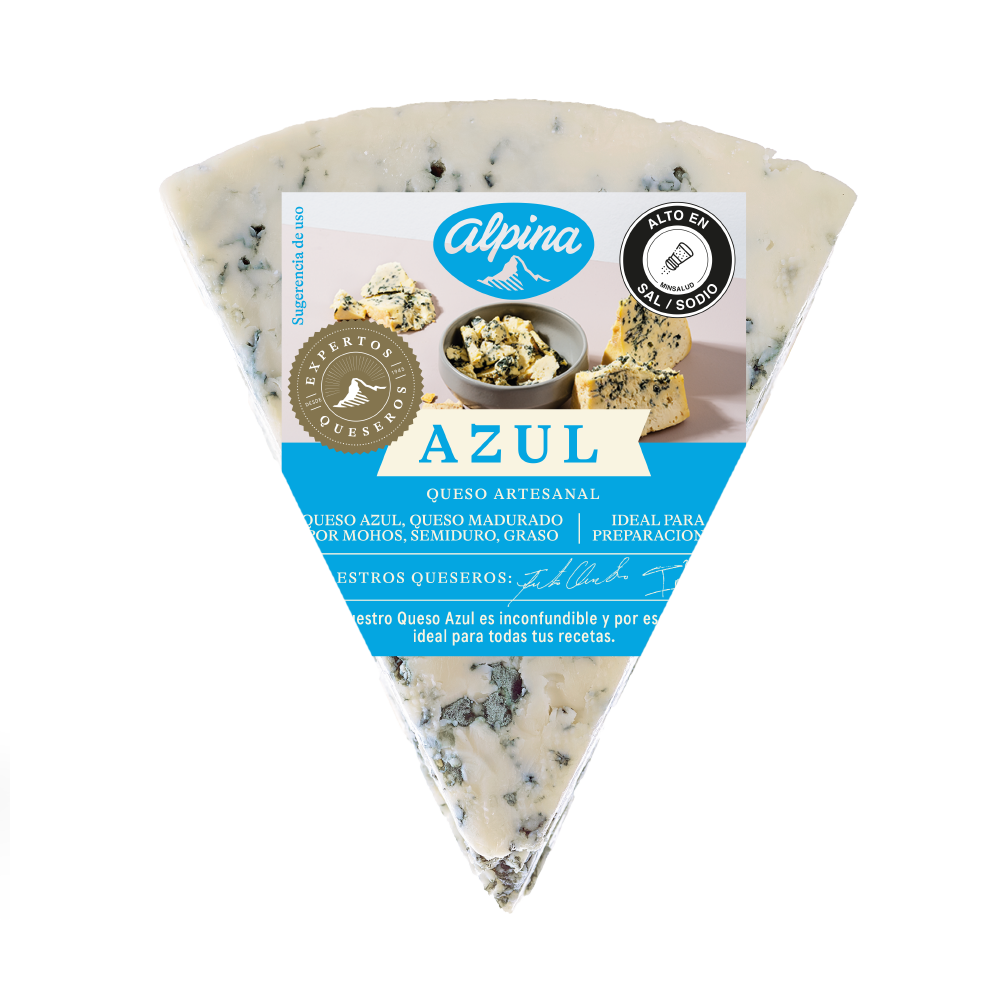 Alpina Queso Azul Cuña x 180 g Apróx