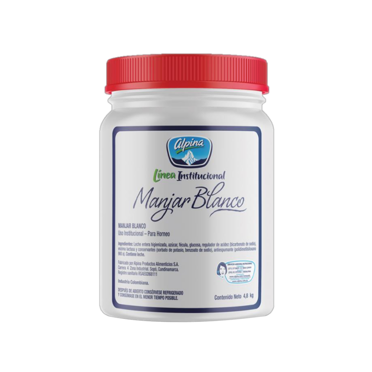 Alpina Manjar Blanco para Horneo x 4.8 kg
