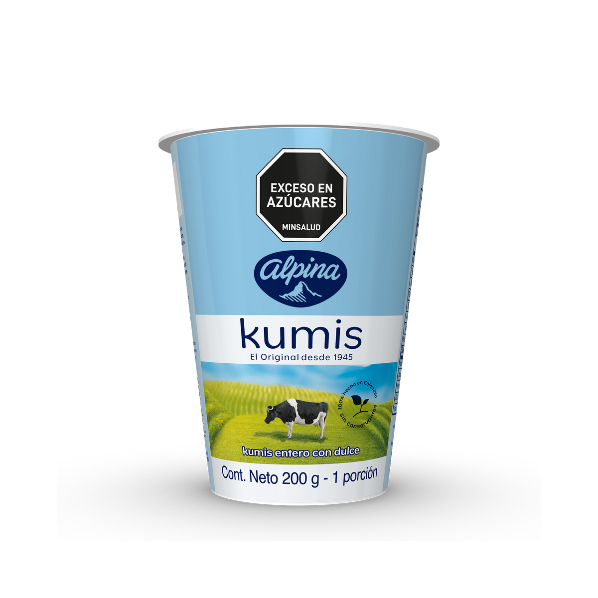 Alpina Kumis Natural Vaso x 200 g