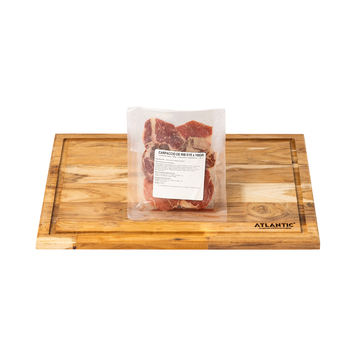 Cab Carpaccio De Rib Eye Cab X 100 Gr
