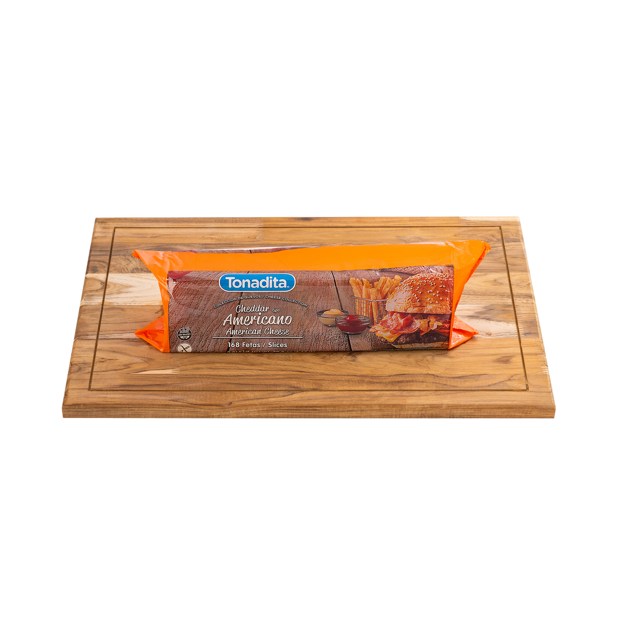 Tonadita Queso Cheddar Americano 168 un x 2.01 kg