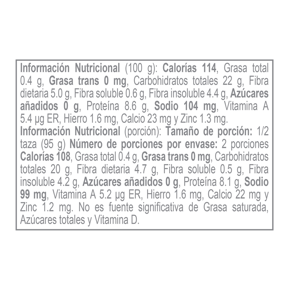 Alimentos Carnicos Arveja Natural Zenu 300G