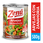 Zenú Arveja Zanahoria x 580g