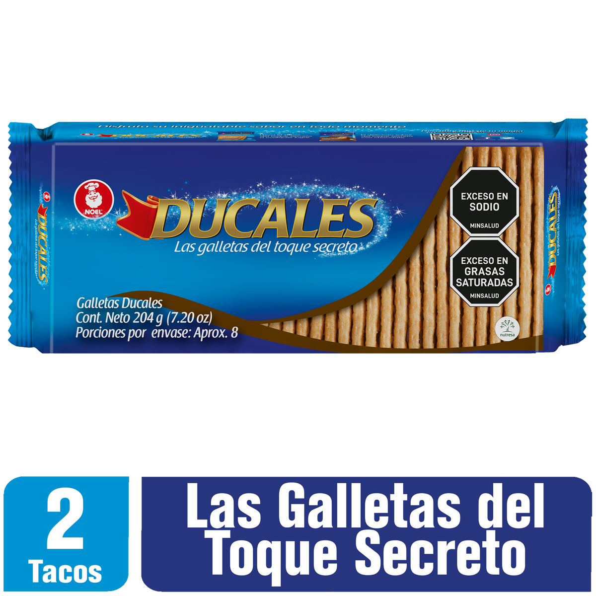 Ducales Galleta Taco x 2