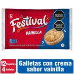 Festival Galleta Vainilla Bolsa x 12 pq x 4 un