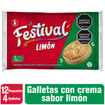 Festival Galleta Limon Bolsa x 12 pq x 4 un