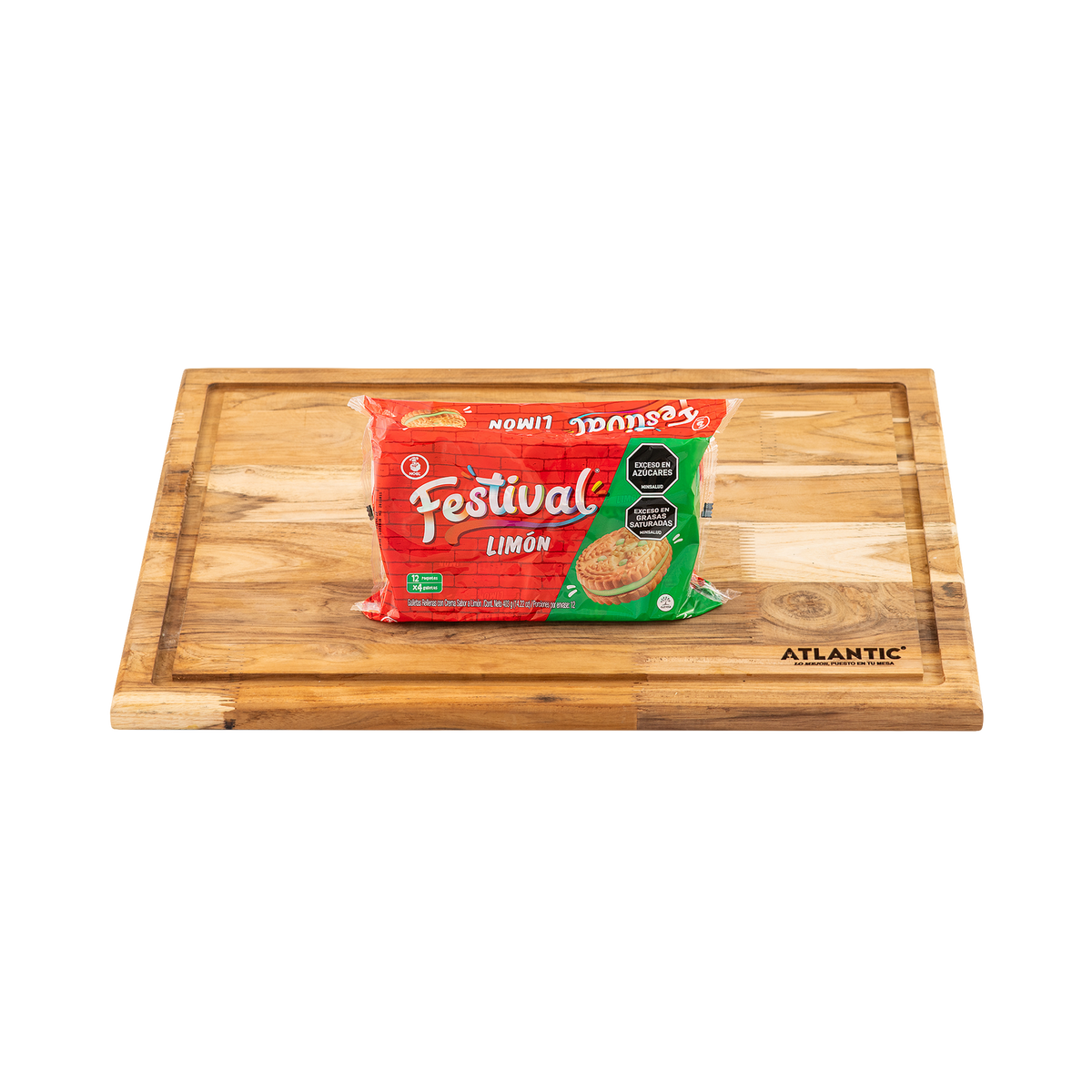 Noel Galleta Festival Limon Bolsa X 12 Und