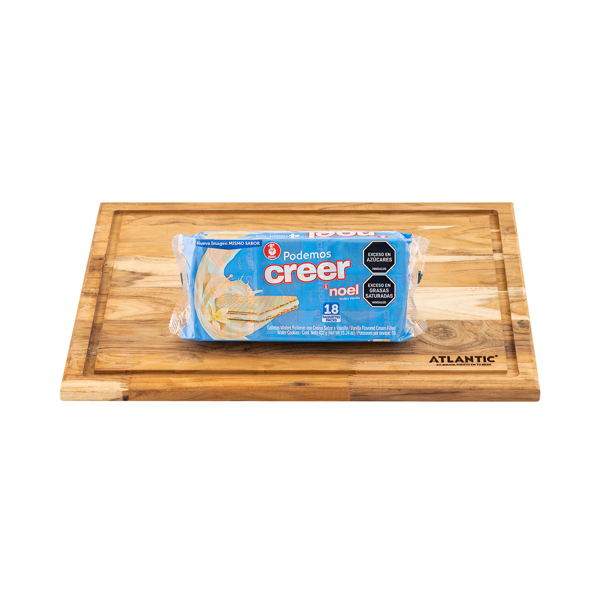 Noel Galleta Noel Wafers Vainilla Bolsx18Und