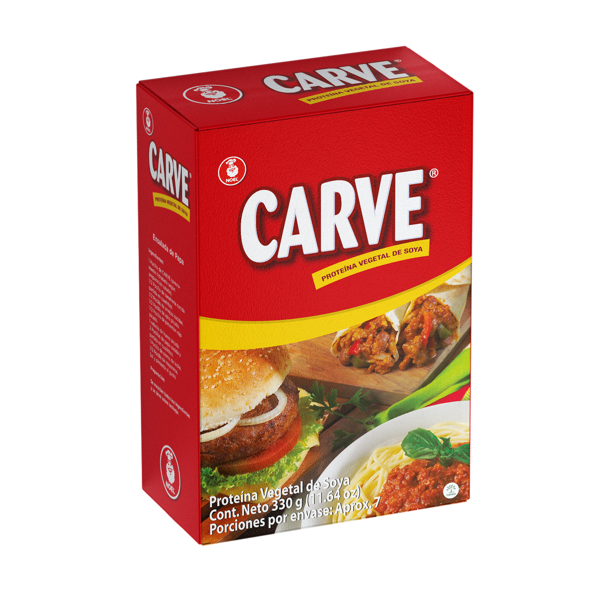 Carve Proteína Plegadiza x 330 g