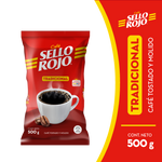 Sello Rojo Cafe Fuerte 500 g 24 pq