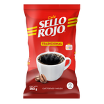 Sello Rojo Cafe Fuerte 250 g 48 pq