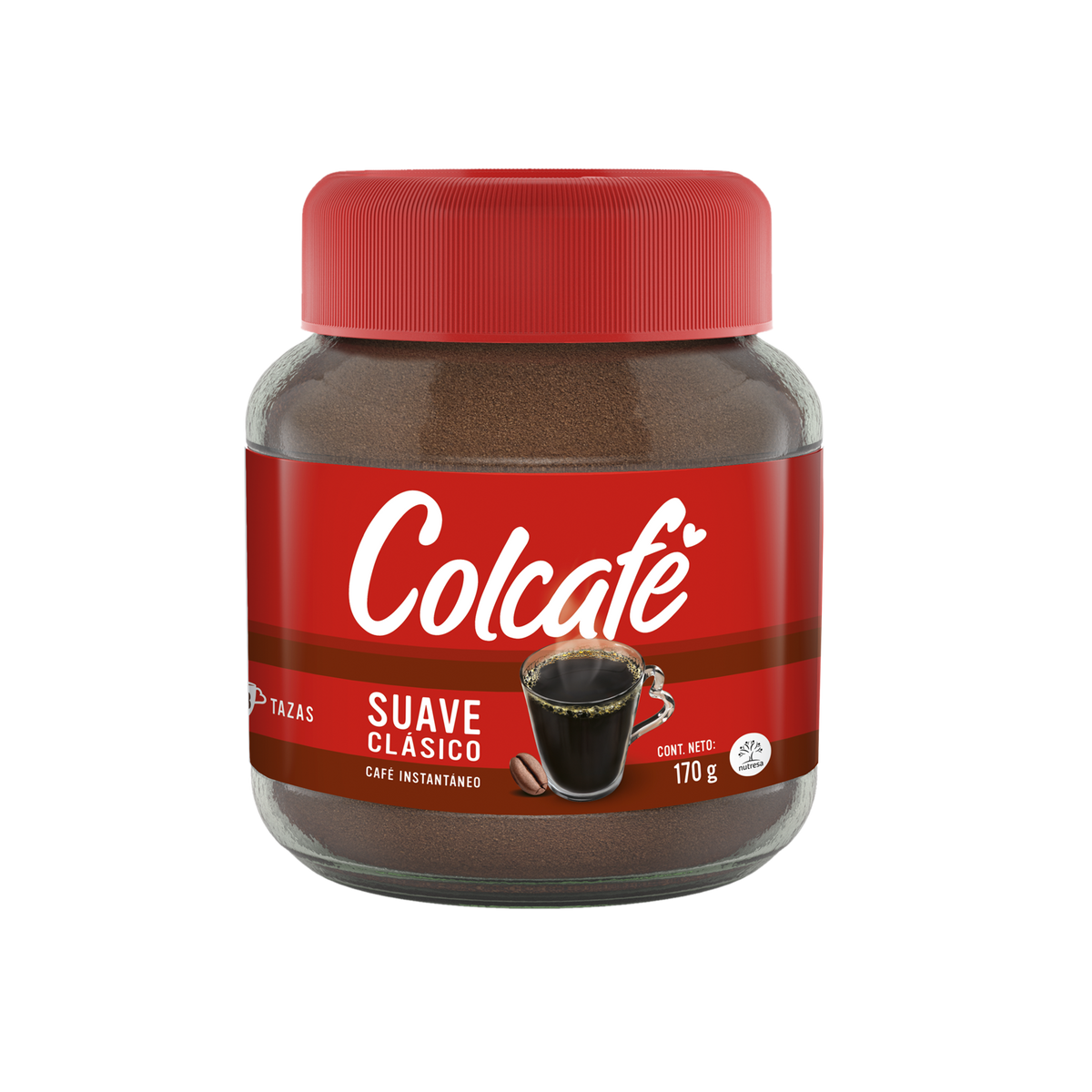 Colcafe Cafe Clasico 170 g 12 Frasco