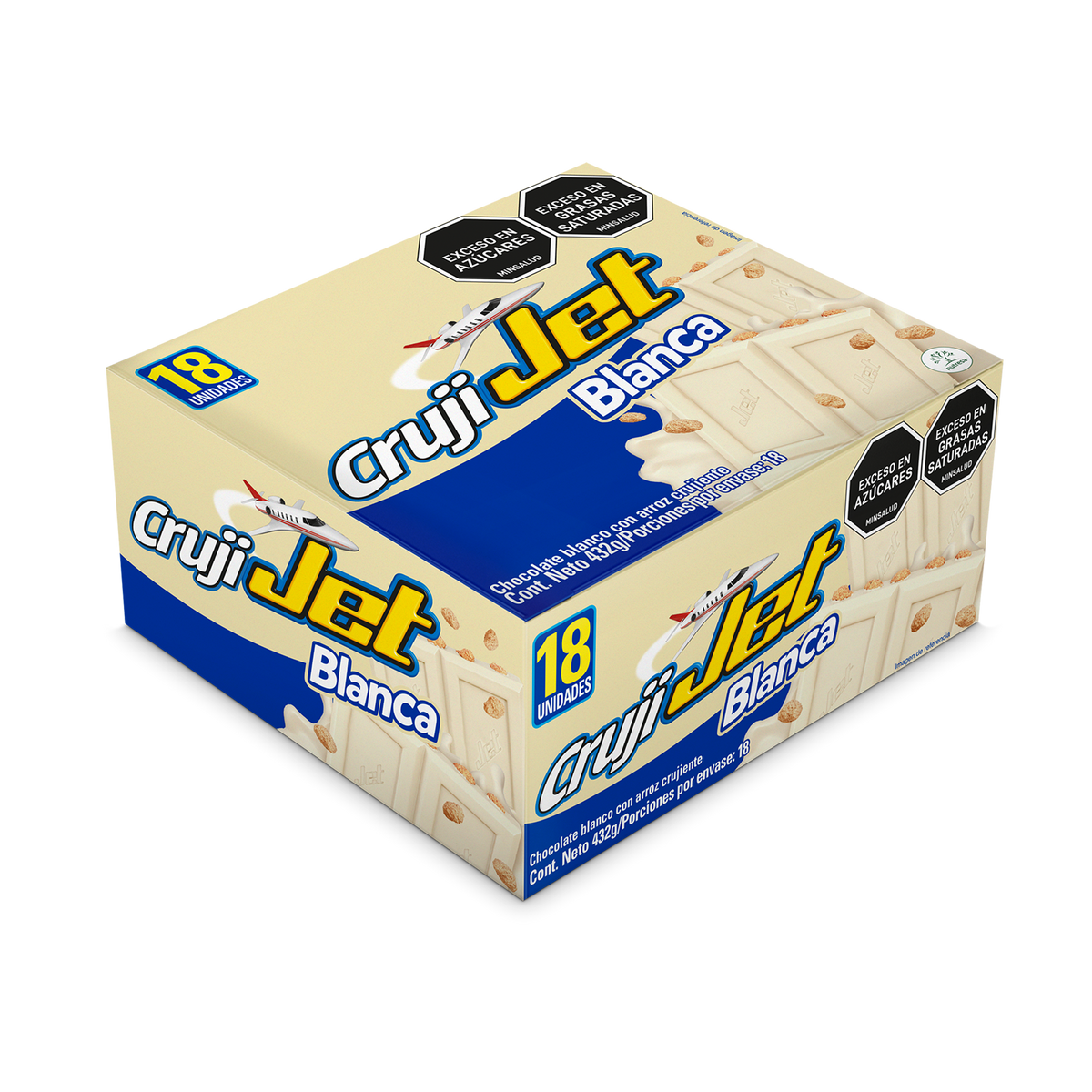 Jet Golosina Blanca Plegadiza x 24g