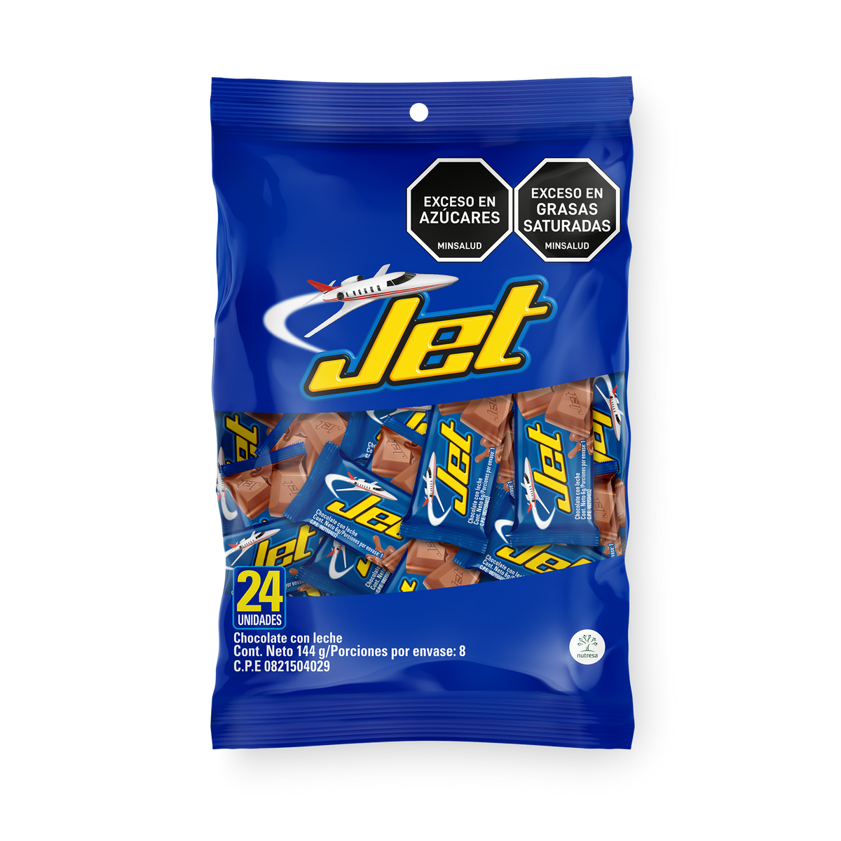 Jet Golosina Leche Bolsa x 6g
