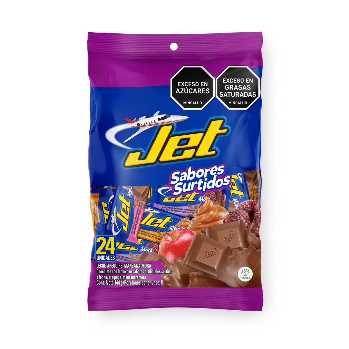 Jet Golosina Surtido Bolsa x 6g