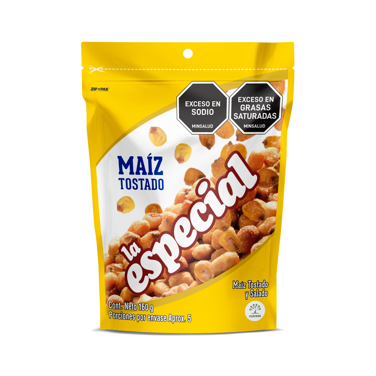 La especial pasabocas maiz x160g