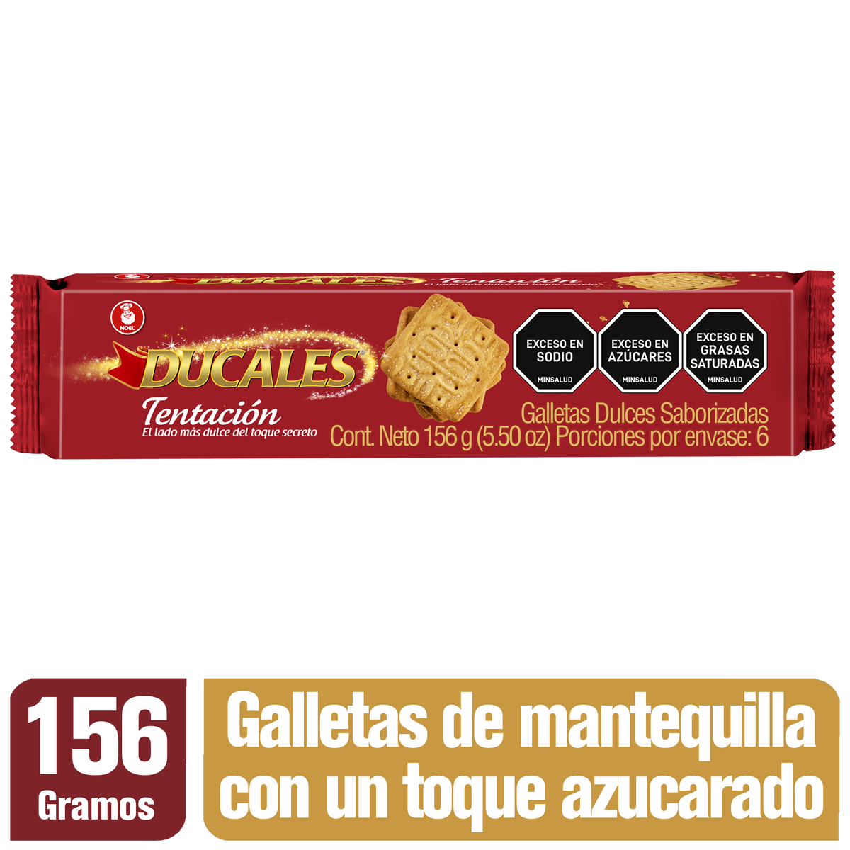 Ducales Galleta Tentacion Taco x 1