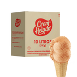 Crem Helado Tradicional Tarro Mandarina x 10 L