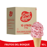 Crem Helado Tradicional Tarro Frutos del Bosque x 10 L