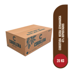 Cobertura negra real en depositados caja x 20 kg