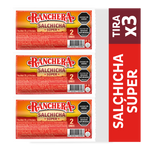Ranchera Salchicha Super Tira x 3 x 2 un x 120 g