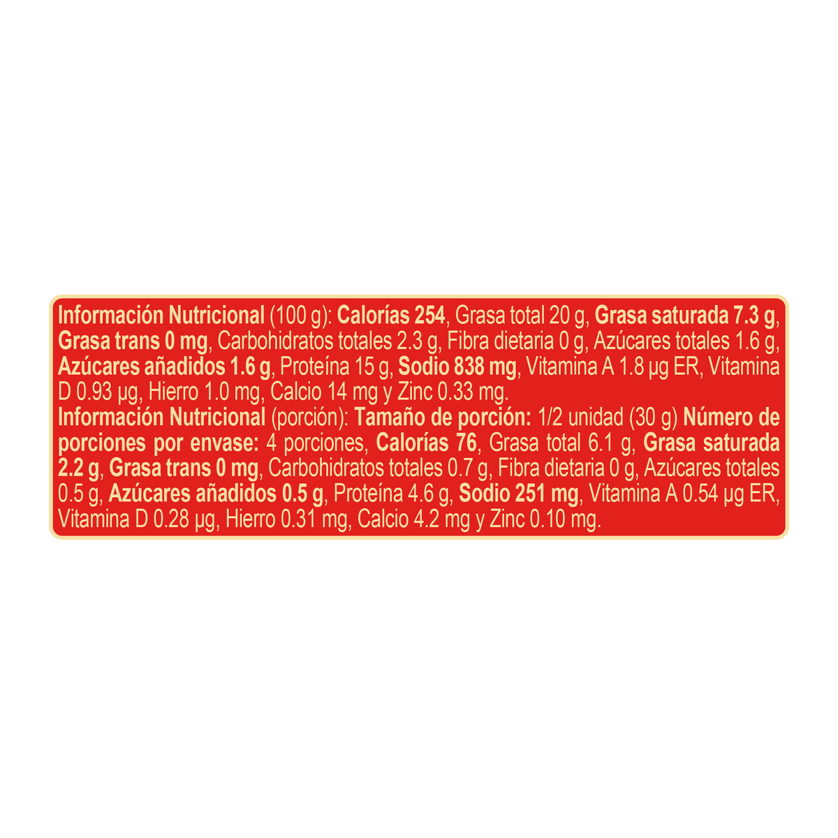 Ranchera Salchicha Super Tira x 3 x 2 un x 120 g