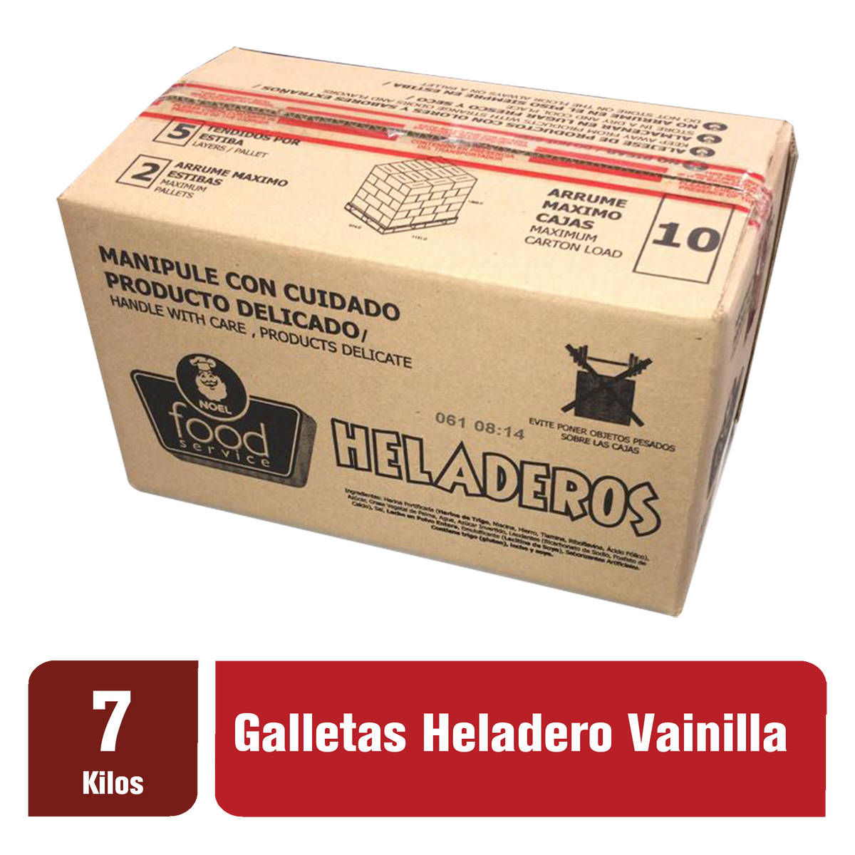 Galleta Heladero Recetta Institucional x 7 kg